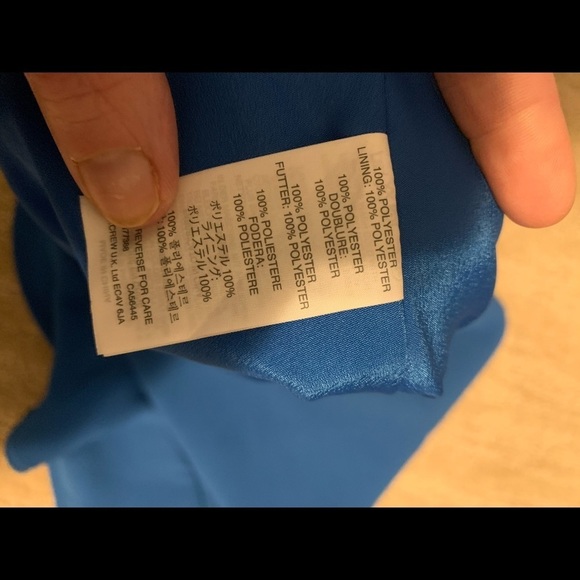 Size 6 Blue J. Crew Trumpet Skirt - Picture 5 of 7